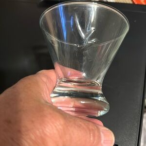 GREY GOOSE VODKA Stemless MARTINI Cocktail Glasses Set 4 Special Edition